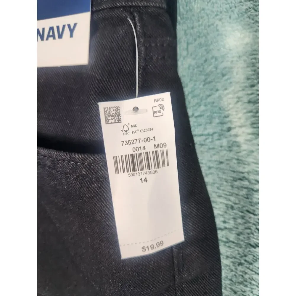 Old Navy High Rise shorts NWT girl's 14